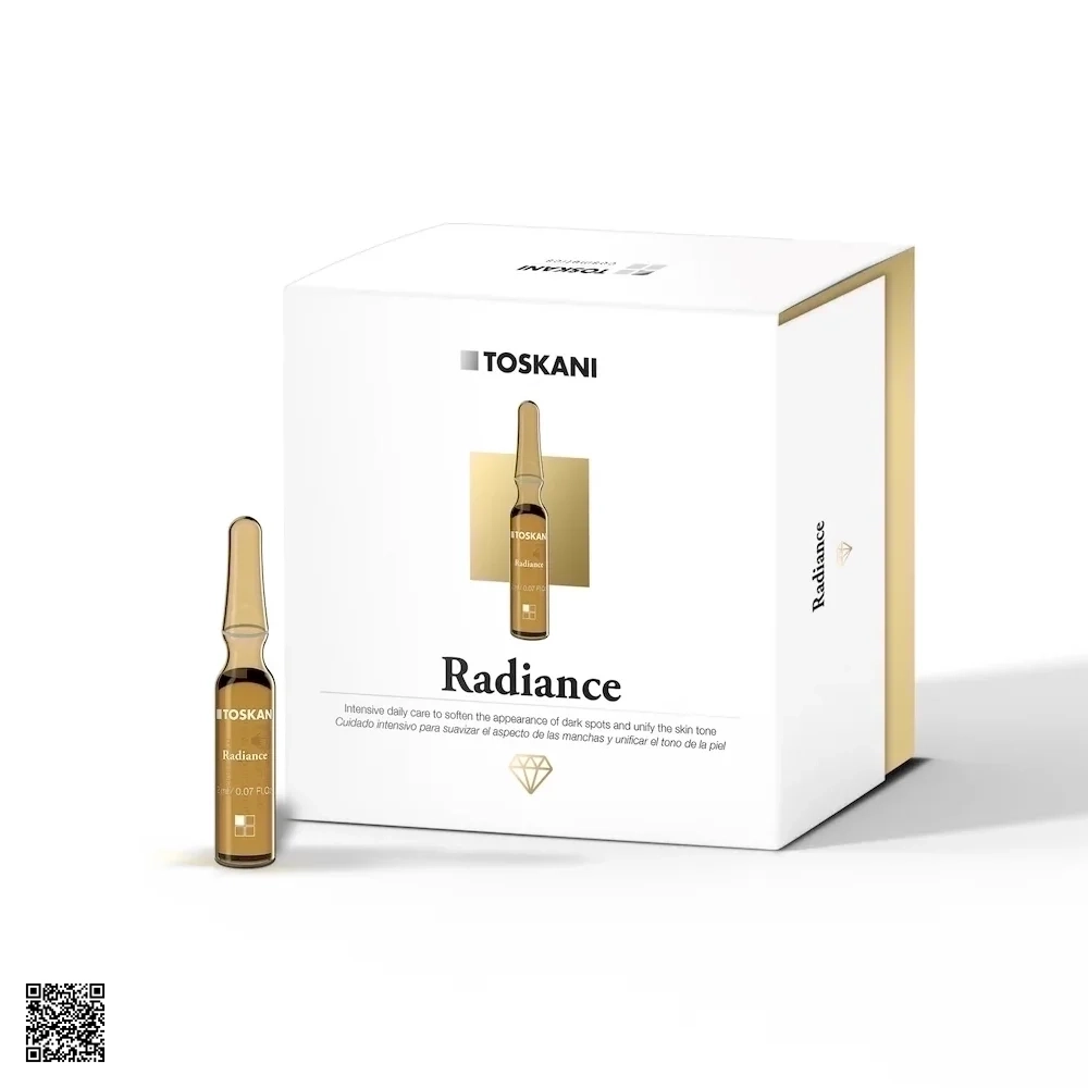 Toskani Radiance Ampoules - Tinh Chất Dưỡng Trắng Cô Đặc
