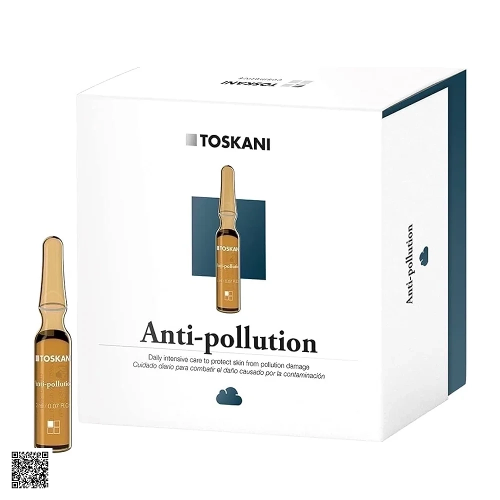 Toskani Anti-Pollution Ampoules - Tinh Chất Tái Tạo Và Phục Hồi Da Tổn Thương