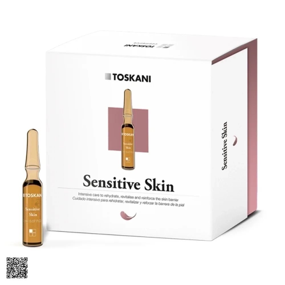 Toskani Sensitive Skin Ampoules - Tinh Chất Giảm Kích Ứng Phục Hồi Da