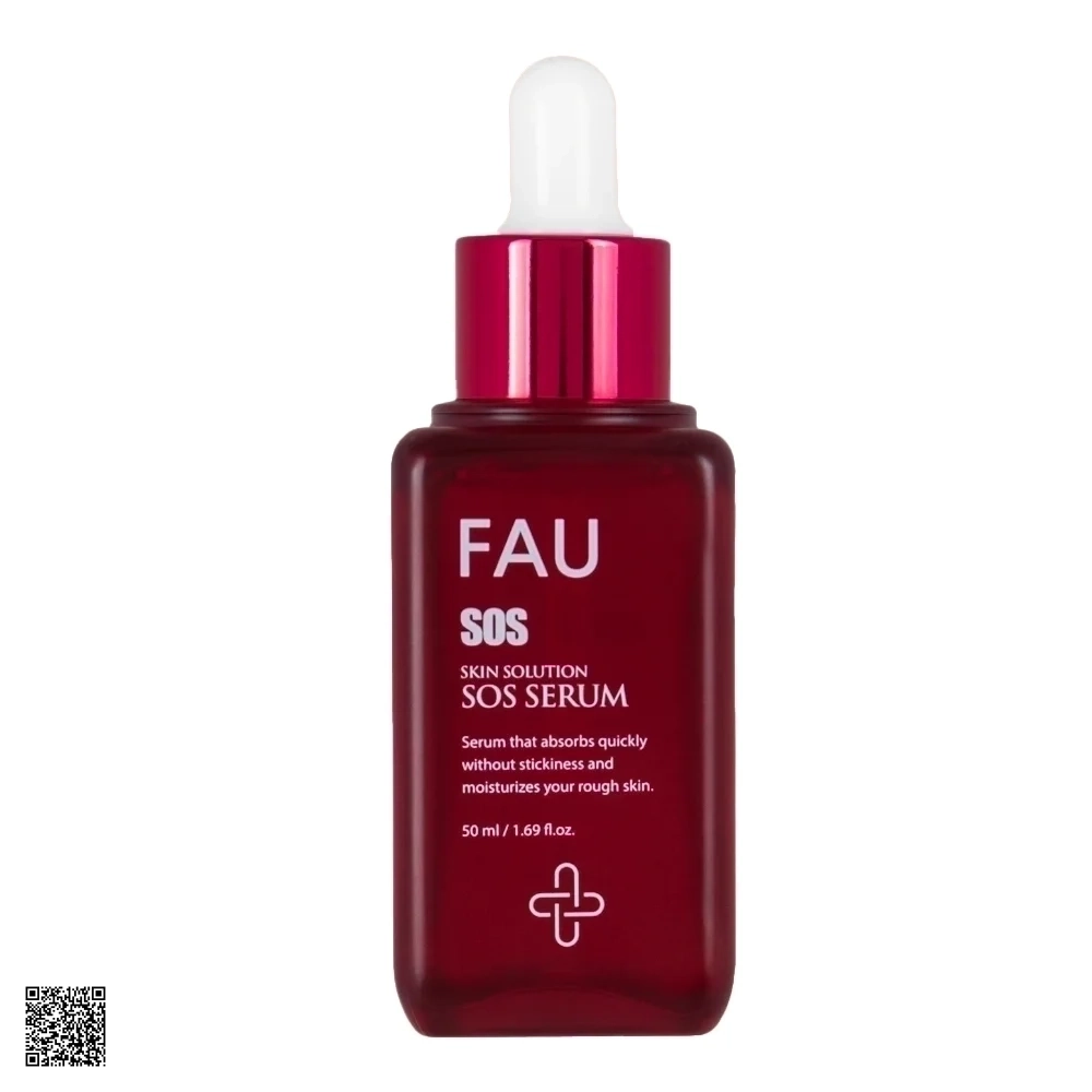 FAU Skin Solution SOS Serum - Serum Làm Dịu, Giảm Đỏ Và Phục Hồi Da (50ml)