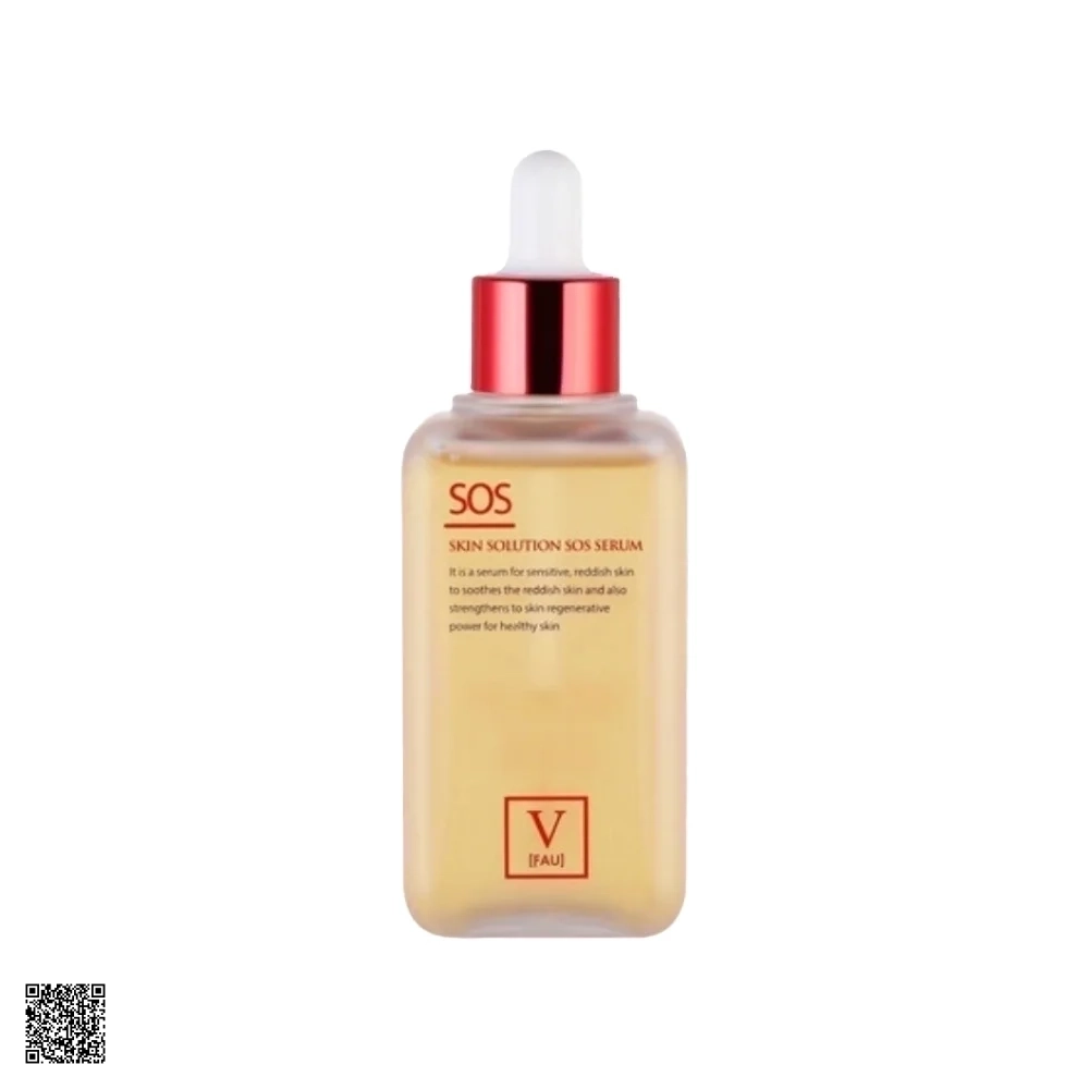 FAU Skin Solution SOS Serum - Serum Làm Dịu, Giảm Đỏ Và Phục Hồi Da (100ml)