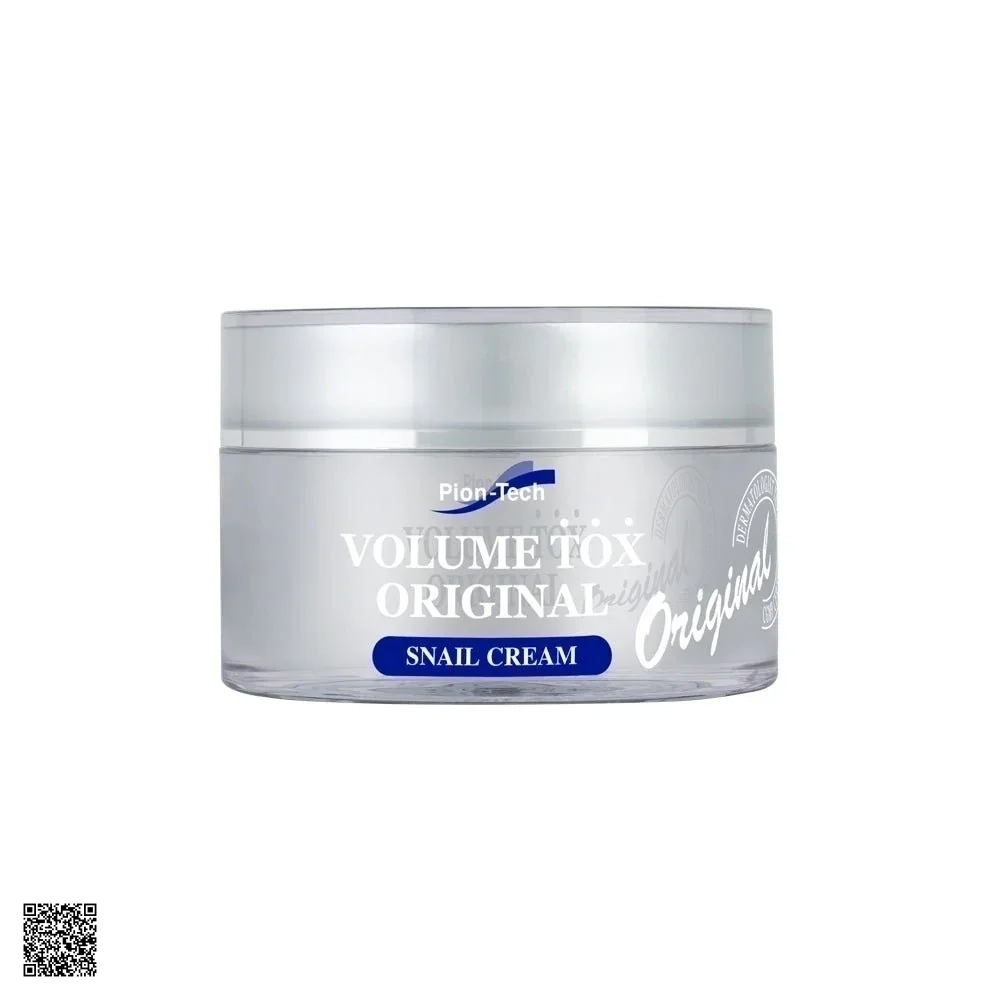 Pion-Tech Volume Tox Original Snail Cream - Kem Ốc Sên Dưỡng Trắng Da