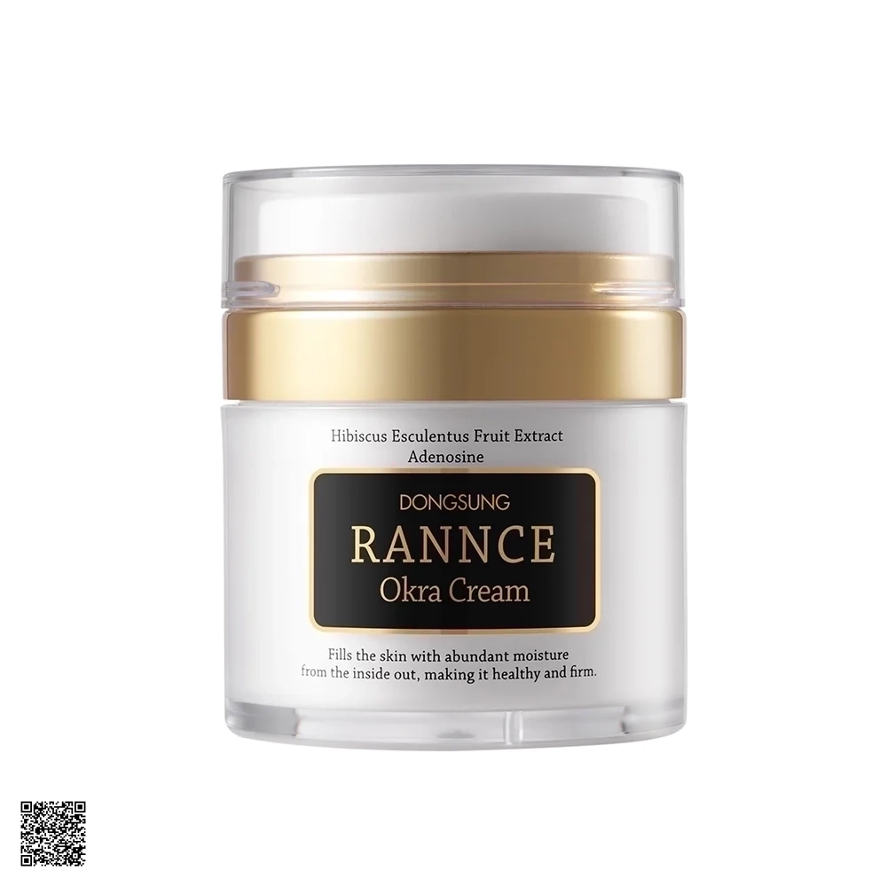 DongSung Rannce Okra Cream - Kem Dưỡng Trắng Da, Giảm Nhăn Da Hàn Quốc