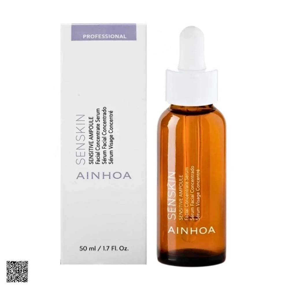 AINHOA Senskin Sensitive Ampoule - Concentrated Facial Serum - Serum Làm Dịu Và Thanh Lọc Da