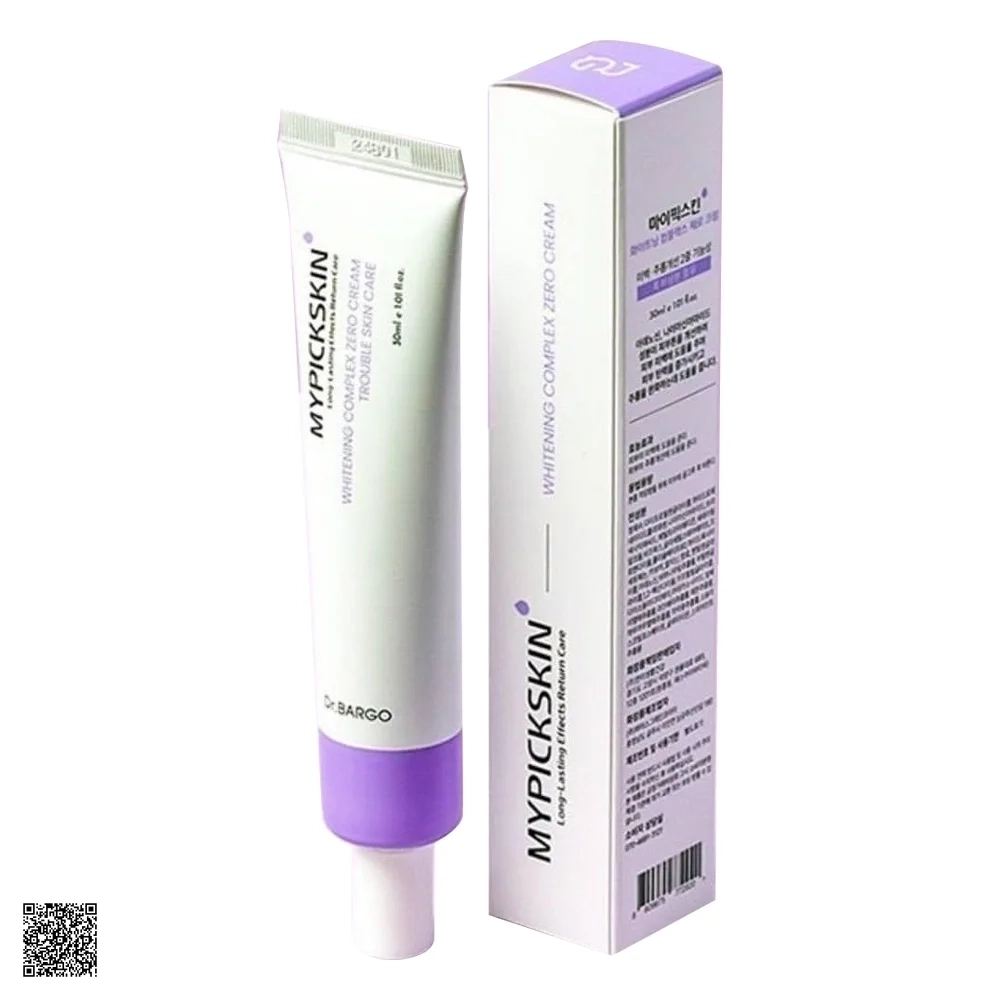 Dr.Bargo My Pick Skin Whitening Complex Zero Cream - Kem Duỡng Trắng, Giảm Nám Da