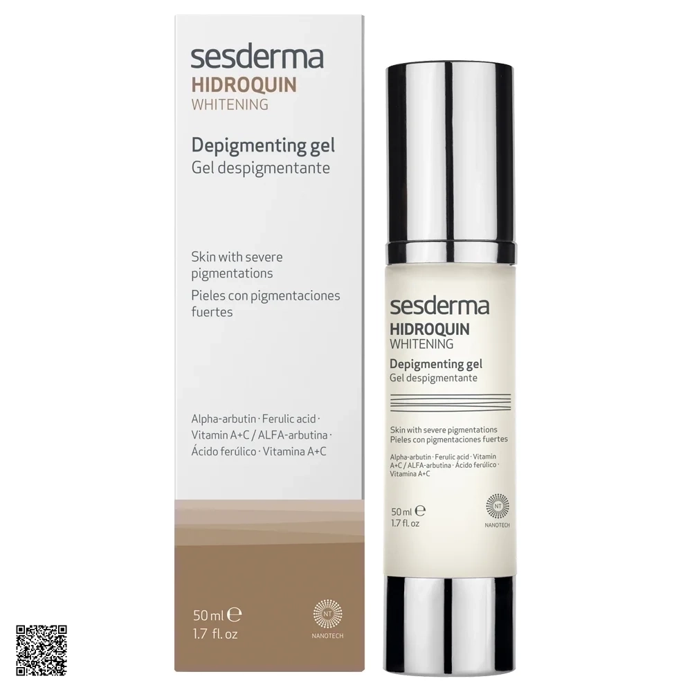 Sesderma Hidroquin Whitening Gel - Gel Cải Thiện Sắc Tố Và Dưỡng Trắng Da