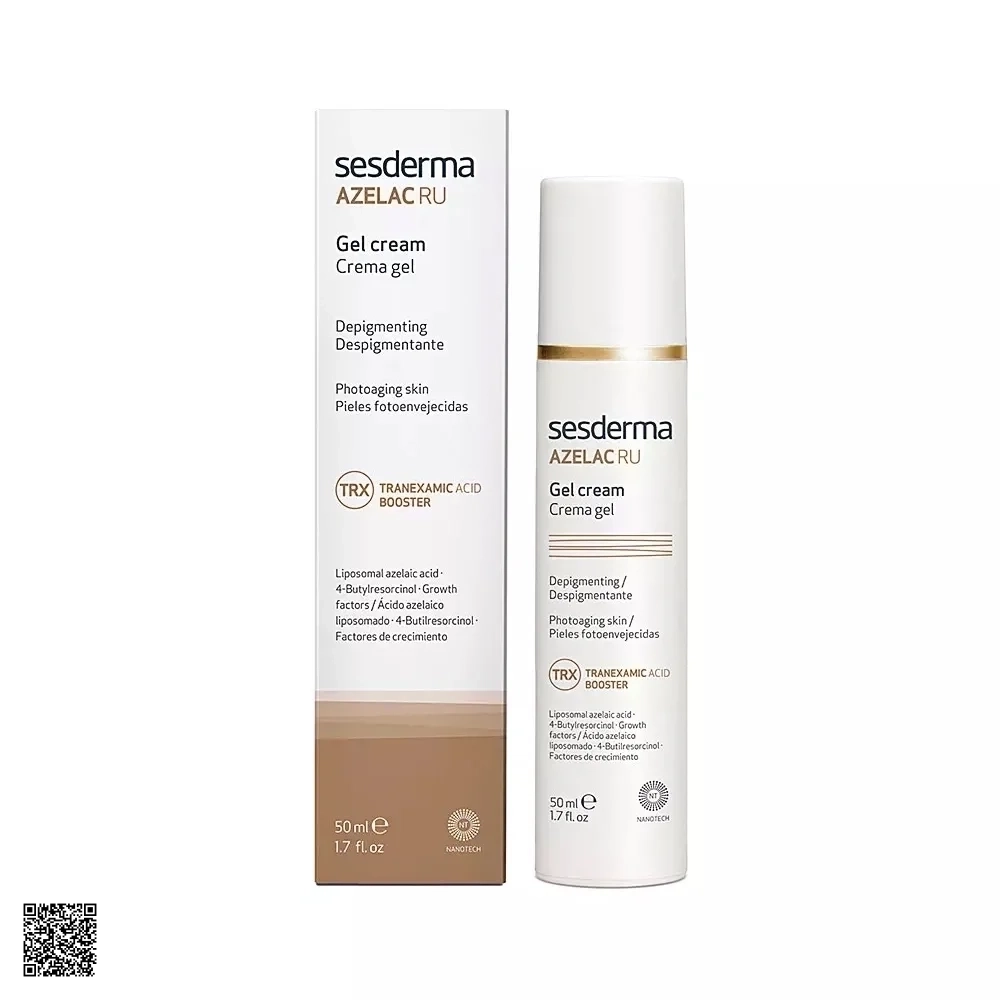 Sesderma Azelac Ru Gel Cream - Kem Giảm Nám, Dưỡng Trắng Da
