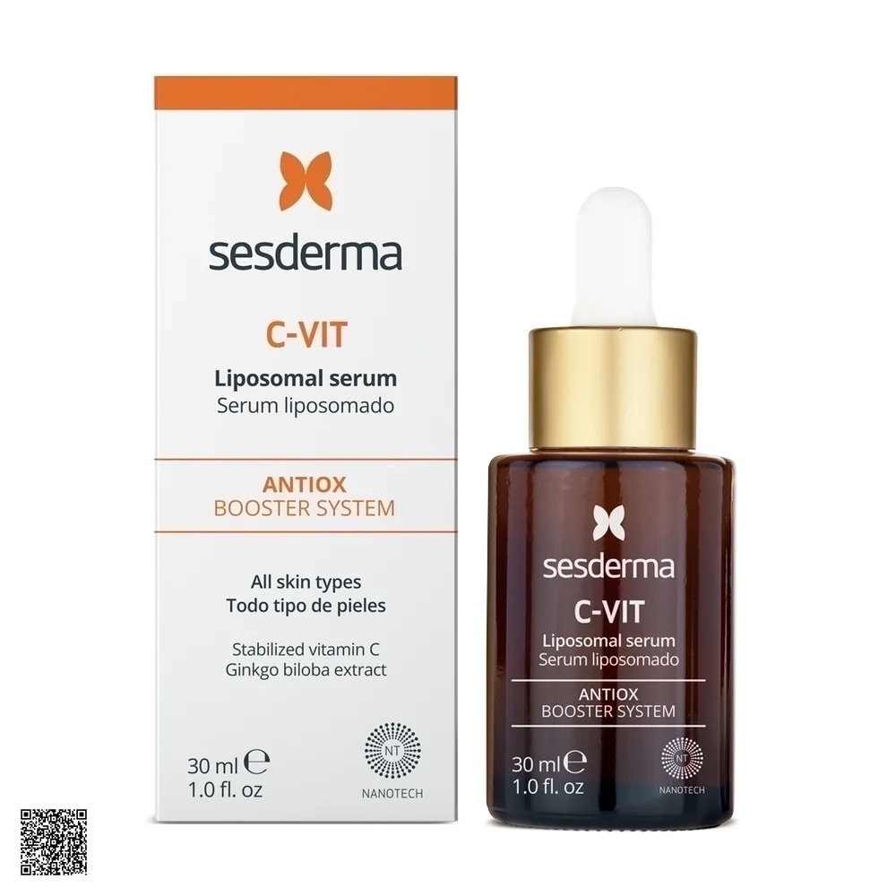 Sesderma C-VIT Liposomal Serum - Tinh Chất Dưỡng Ẩm, Chống Oxy Hóa, Dưỡng Sáng Da