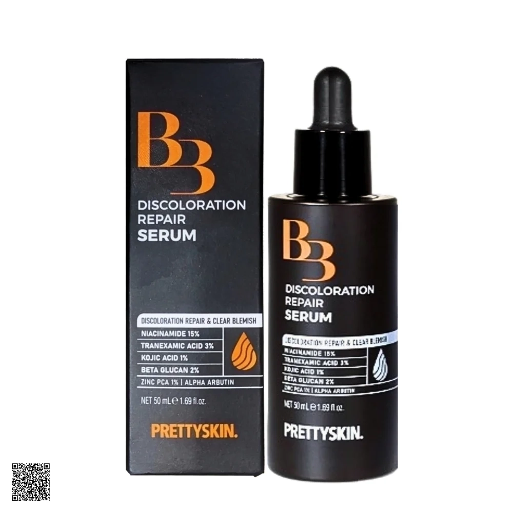 Pretty Skin B3 Discoloration Repair Serum - Tinh Chất Dưỡng Trắng Da Da, Mờ Thâm Nám