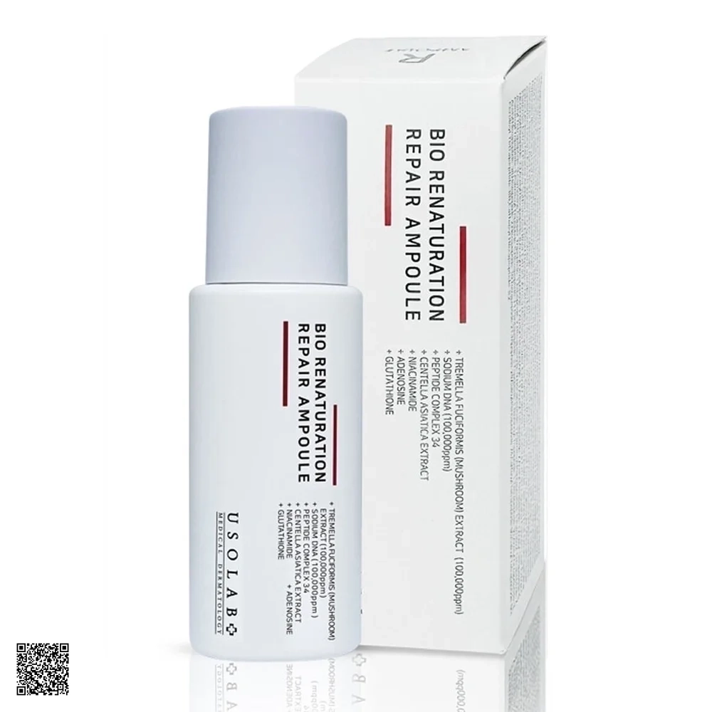 Usolab Bio Renaturation Repair Ampoule - Tinh Chất Tế Bào Gốc Phục Hồi Da (50ml)
