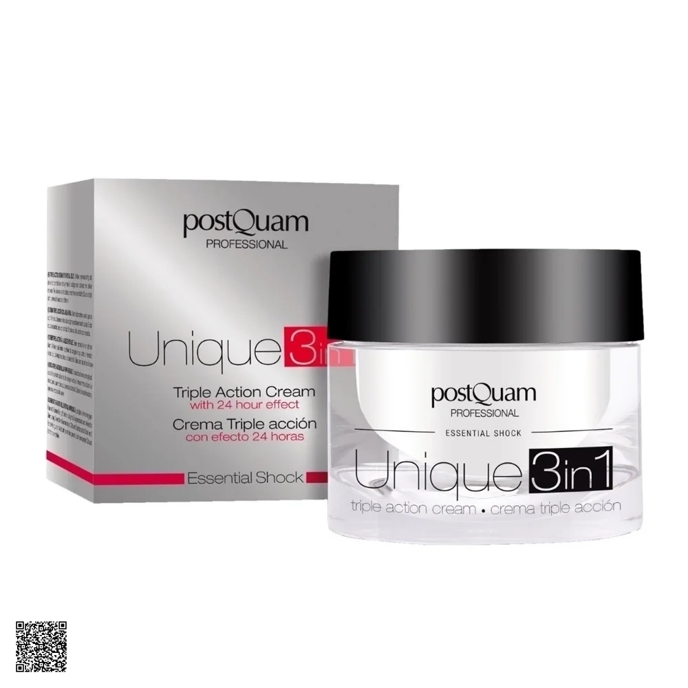 PostQuam Unique 3in1 Triple Action Cream - Kem Dưỡng Làm Sáng, Săn Chắc Và Cấp Nước Đa Chiều
