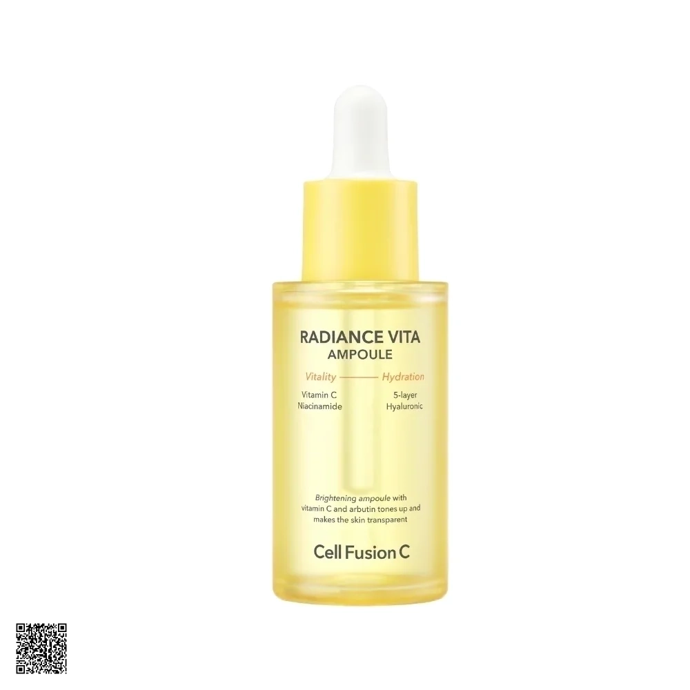 Cell Fusion C Radiance Vita Ampoule - Tinh Chất Kích Hoạt Làm Sáng, Dưỡng Ẩm Da