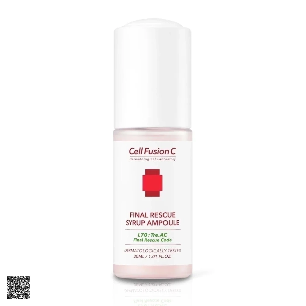 Cell Fusion C Final Rescue Syrup Ampoule - Tinh Chất Dưỡng Sáng Da Nhờn Mụn Xỉn Màu