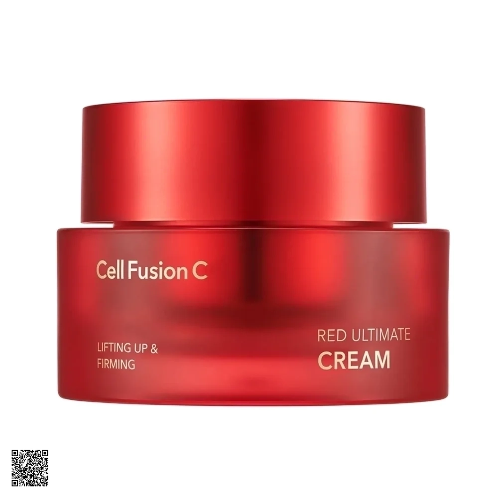 Cell Fusion C Red Ultimate Cream - Kem Dưỡng Trắng Nâng Cơ Cải Thiện Nếp Nhăn