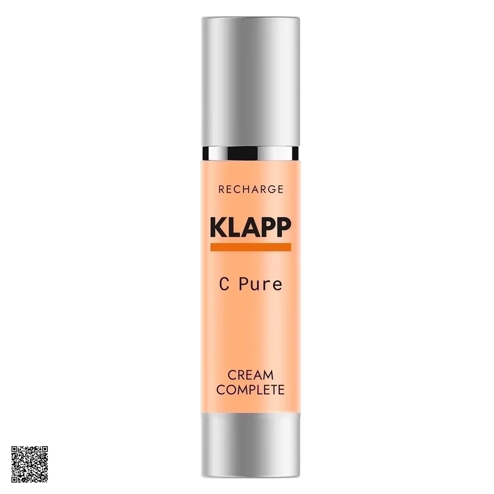 Klapp C Pure Cream Complete - Kem Dưỡng Vitamin C Làm Sáng, Tái Tạo Năng Lượng Cho Da