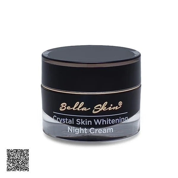 Kem Trị Nám Da Ban Đêm Phục Hồi Da Hư Tổn Do Nám Crystal Skin Whitening Night Cream Bella Skin