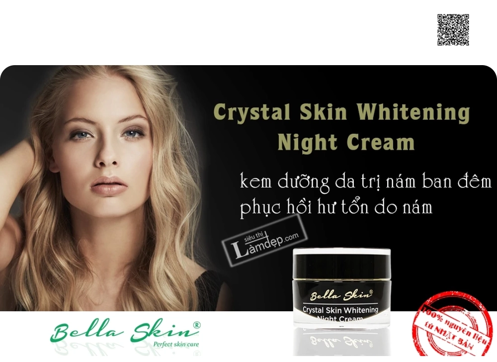 kem-tri-nam-da-ban-dem-phuc-hoi-da-hu-ton-do-nam-crystal-skin-whitening-night-cream-bella-skin