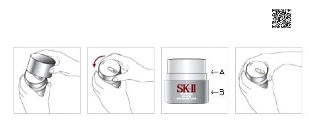 Mở nắp SK-II bạc