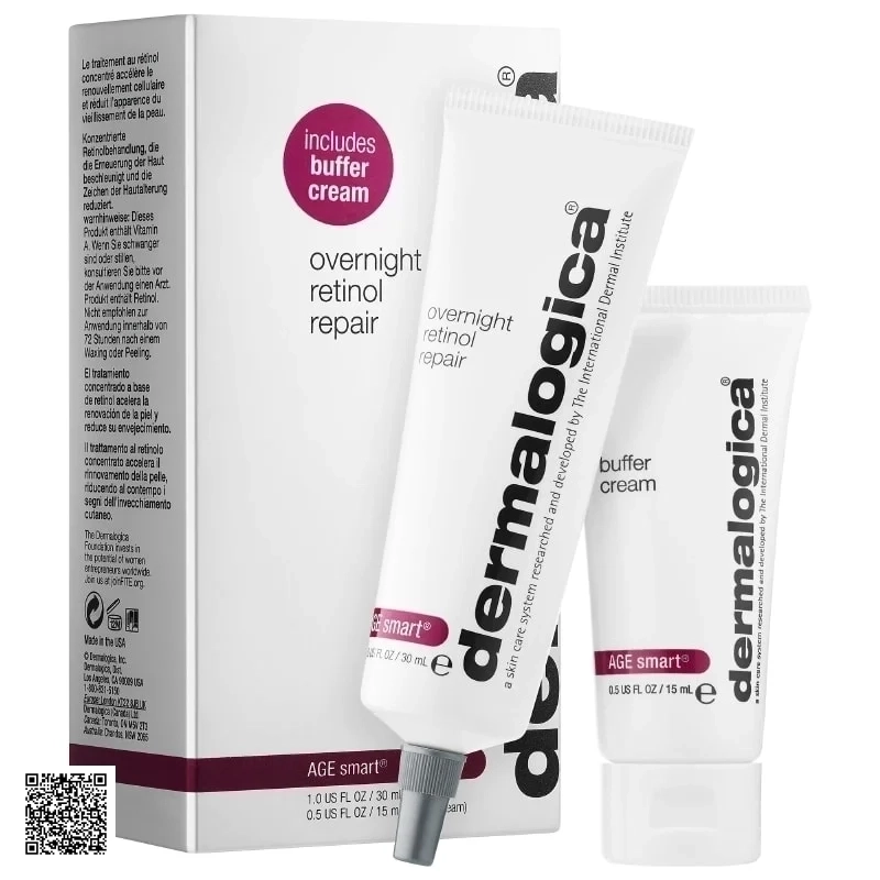 Tinh Chất Trị Nám Chống Lão Hóa Ban Đêm Dermalogica Overnight Retinol Repair 0.5% AGE Smart