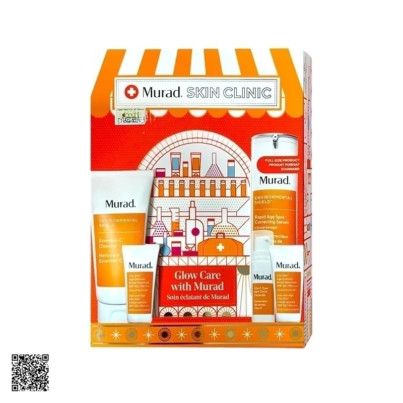 Set Dưỡng Da Trị Nám Cao Cấp Murad Skin Clinic Glow Care With Murad