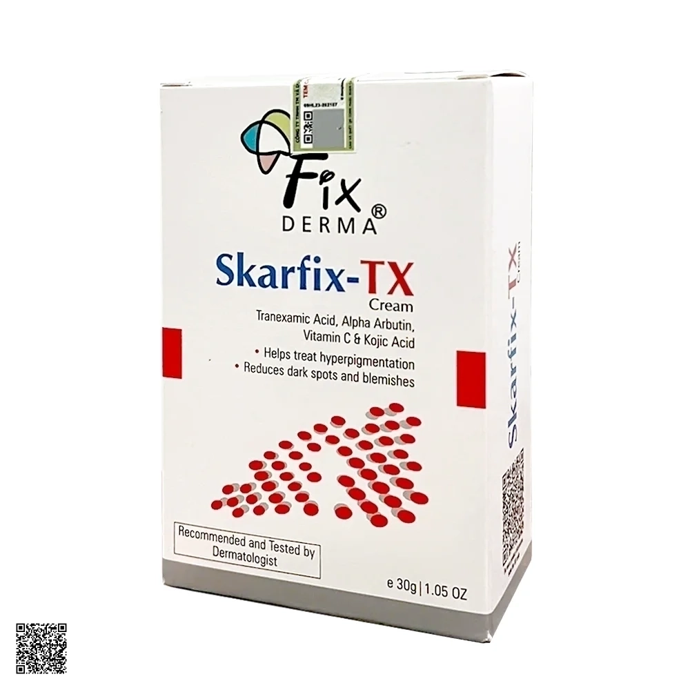 Fixderma Skarfix-TX Cream Từ Mỹ - Kem Giảm Thâm Nám Chuyên Sâu (30gr)