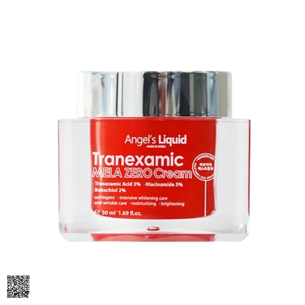 Angels Liquid Tranexamic Mela Zero Cream - Kem Dưỡng Giảm Thâm Nám