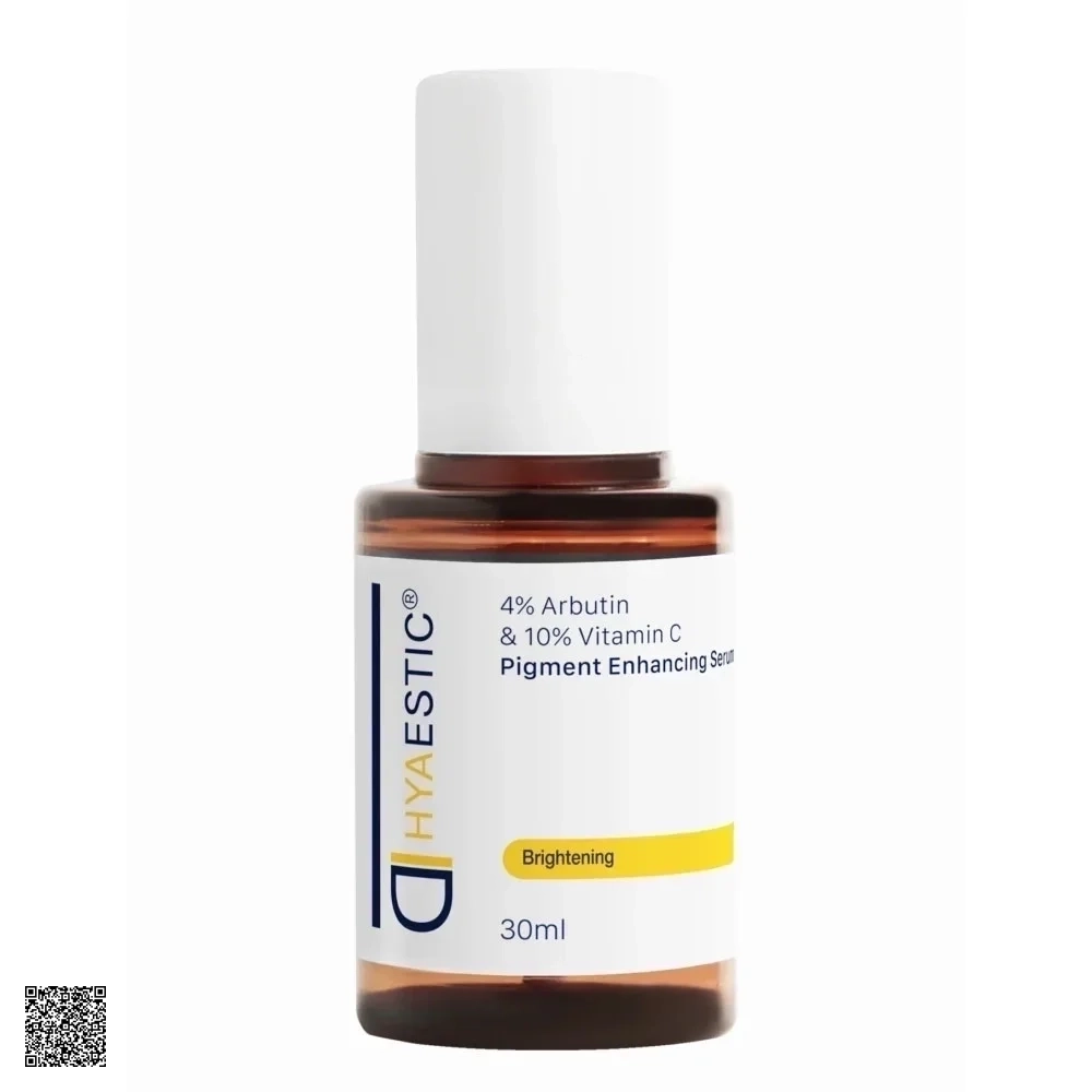 Hyaestic Pigment Enhancing Serum 4% Arbutin & 10% Vitamin C - Tinh Chất Hỗ Trợ Giảm Nám Và Trẻ Hóa Da Chuyên Sâu (30ml)