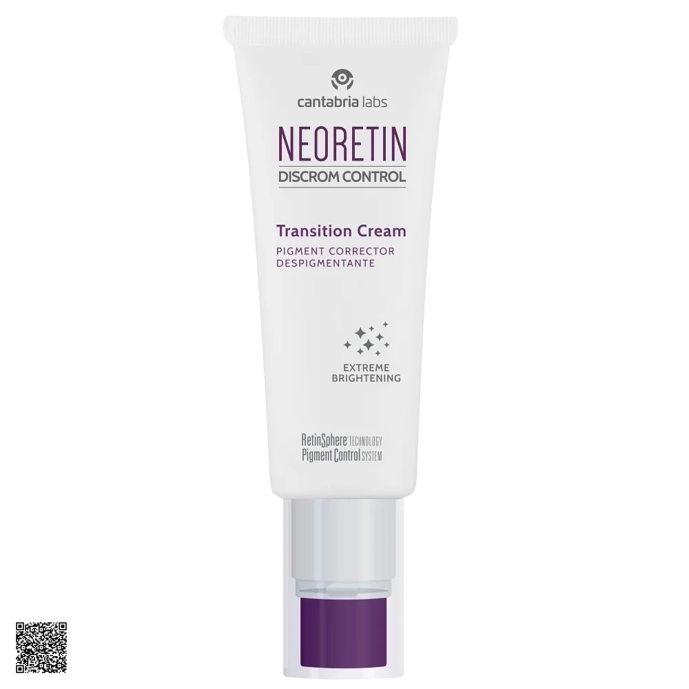 Cantabria Labs Neoretin Discrom Control Transition Cream - Kem Dưỡng Giảm Nám Tàn Nhang