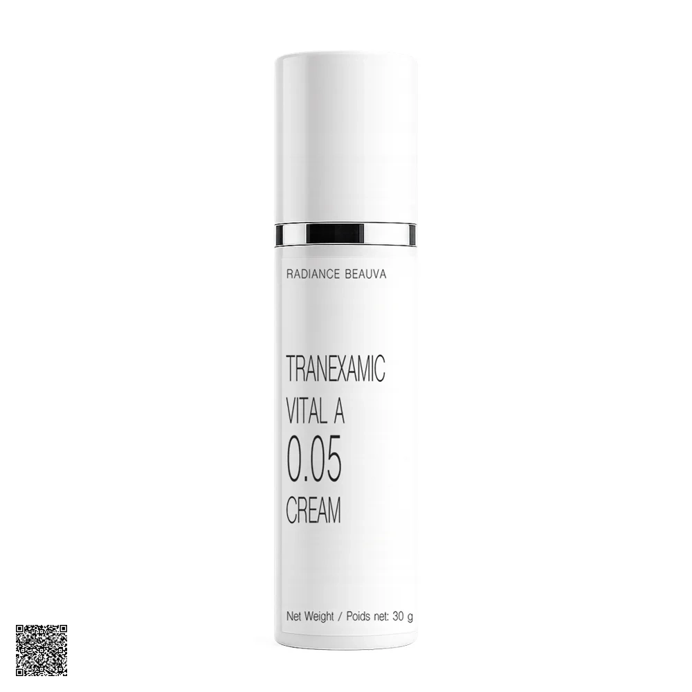 Radiance Beauva Tranexamic Vital A 0.05 Cream  Kem Dưỡng Đa Tác Động Giảm Nám, Chống Lão Hóa, Dưỡng Trắng