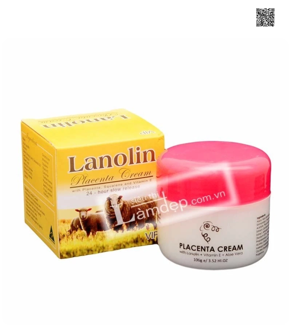 Kem Nhau Thai Cừu Lanolin Placenta 100gr Kem Nhau Thai Cừu Lanolin Placenta 100gr