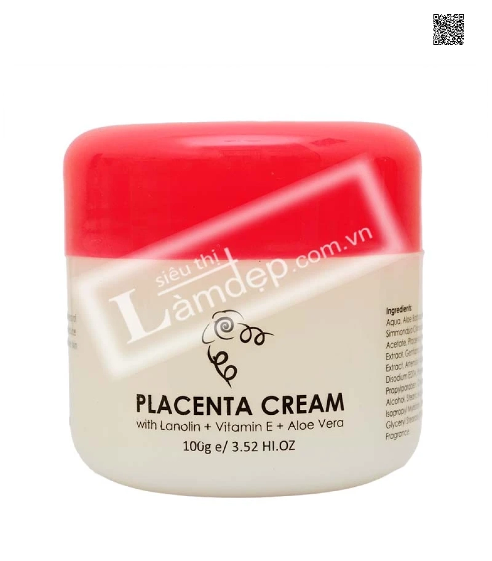 Kem Nhau Thai Cừu Lanolin Placenta 100gr Kem Nhau Thai Cừu Lanolin Placenta 100gr