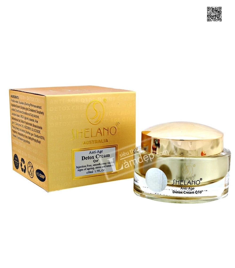 Kem Trẻ Hóa Da Shelano Anti Age Detox Cream Q10+ Kem Trẻ Hóa Da Shelano Anti Age Detox Cream Q10+