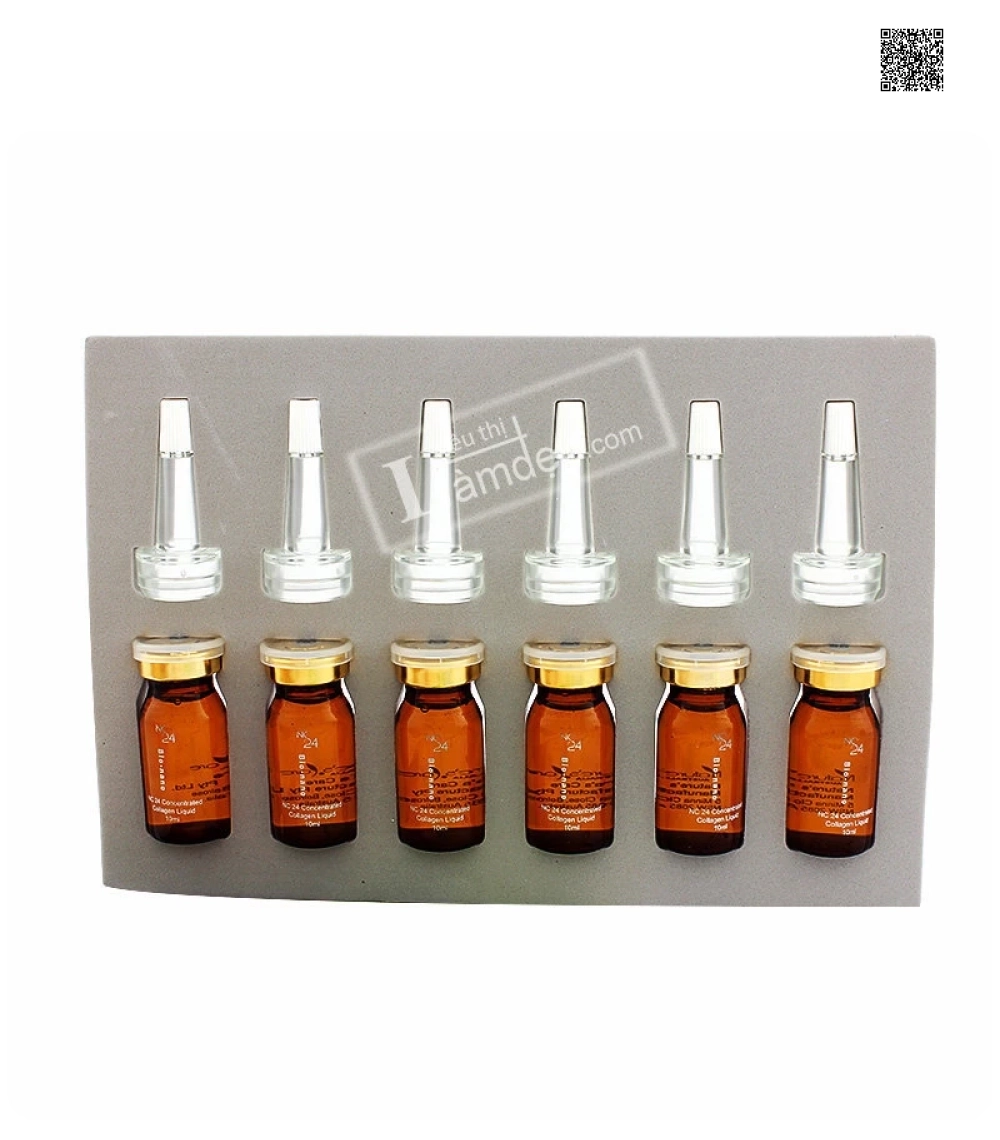 Tinh Chất Collagen 100% Nature`s Care NC24 Bio-Nano ( 6 Chai x 10ml ) Tinh Chất Collagen 100% Nature`s Care NC24 Bio-Nano ( 6 Chai x 10ml )