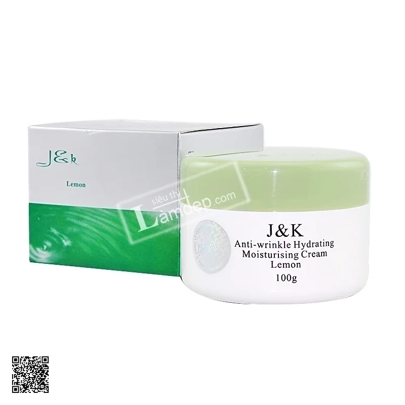 Kem Chống Nhăn J&K Moisturising Lemon 100g