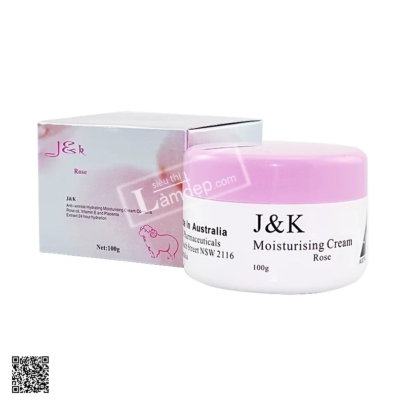 Kem Dưỡng Da Chống Nhăn J&K Moisturising Rose