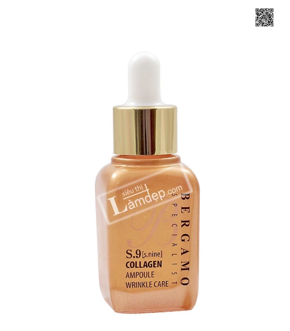 Tinh Chất Collagen Ampoulo Bergamo S9 (30ml)