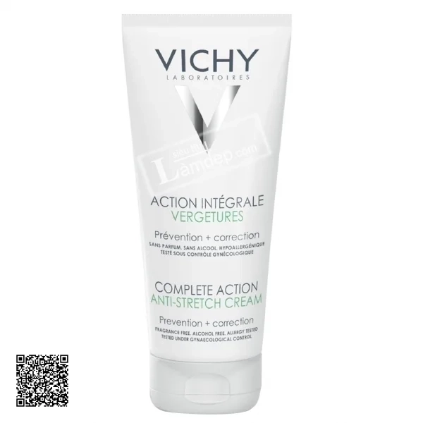 Kem Dưỡng Giúp Giảm Nguy Cơ Rạn Da Complete Action Anti- Stretch Mark Cream Vichy 200ml
