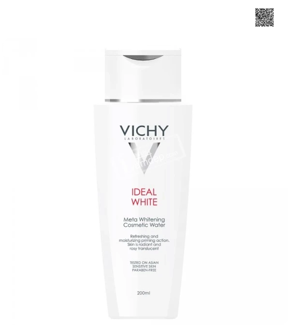 Tonic Dạng Tinh Chất Làm Trắng Da Giảm Thâm Nám Vichy Ideal White Meta Whitening Cosmetic Water - 200ml