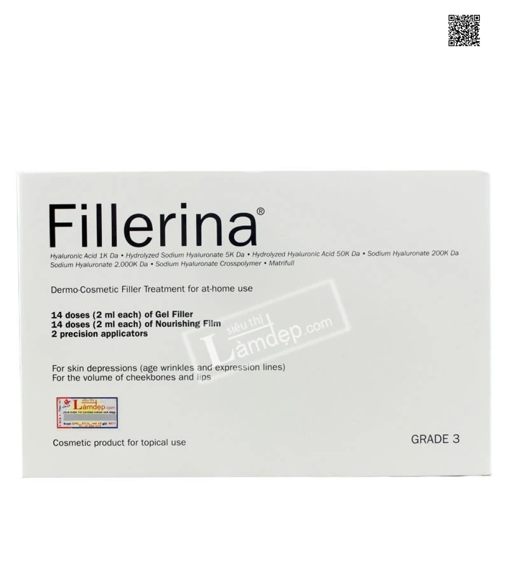 Kem Xóa Nếp Nhăn Vùng Mắt, Cổ, Mặt Fillerina