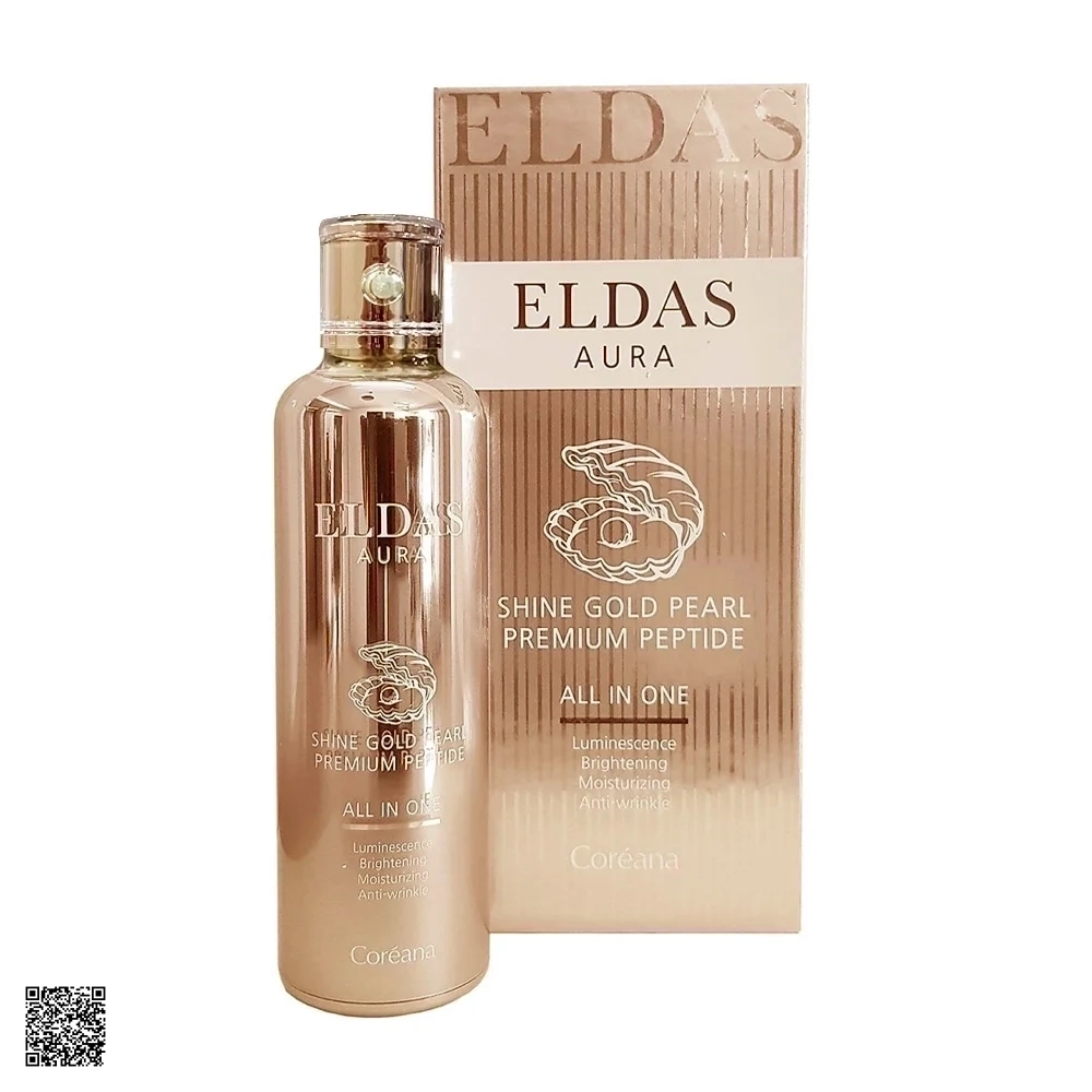 Coréana Eldas Aura Shine Gold Pearl Premium - Serum Chống Lão Hóa Da