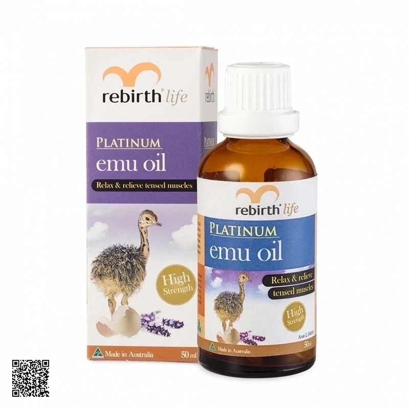 Tinh Dầu Đà Điểu Rebirth Life Platinum Emu Oil