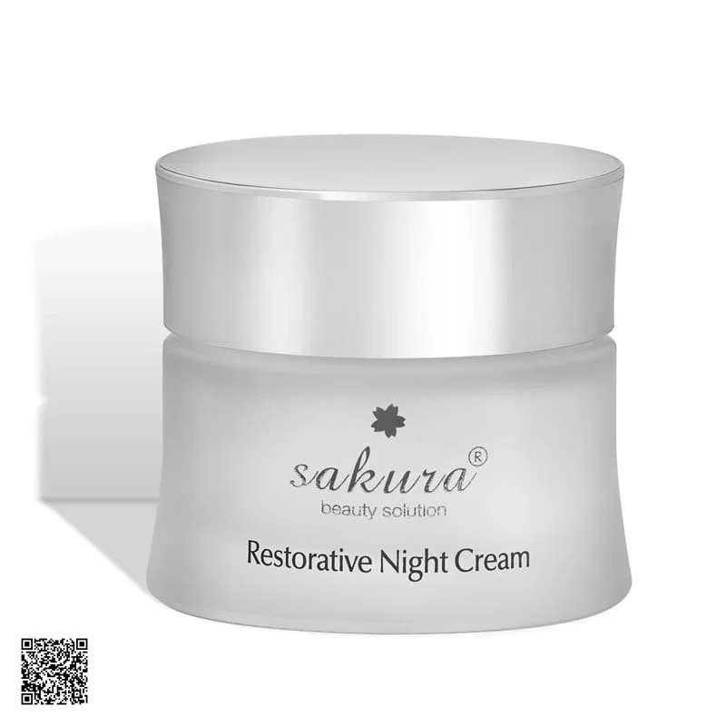 Sakura Restorative Night Cream - Kem Dưỡng Phục Hồi Chống Lão Hoá Da Ban Đêm