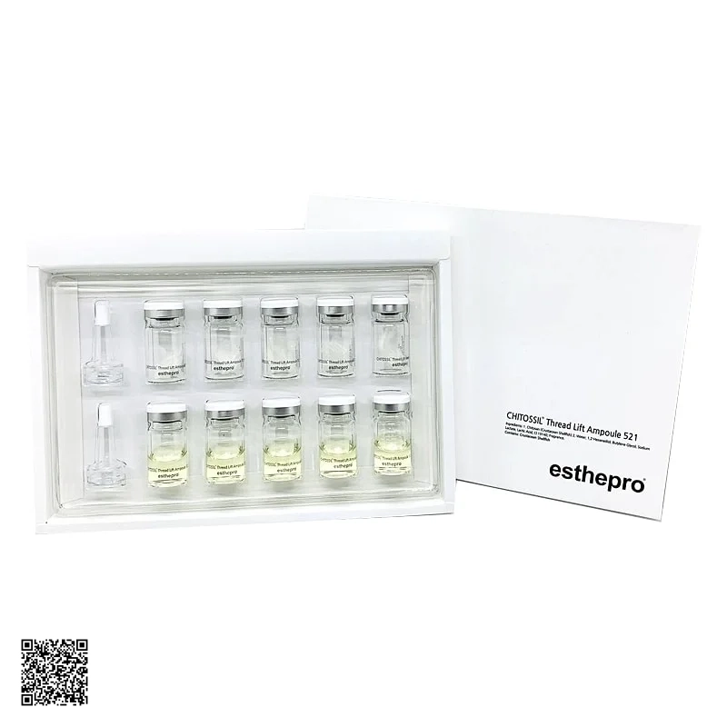 Tinh Chất Chỉ Tơ Tằm Căng Da Chitossil Thread Lift Ampoule 521 Hàn Quốc
