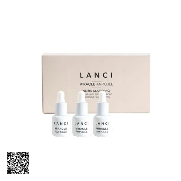 Set 3 Chai Mini Serum Chống Lão Hóa Lanci Miracle Ampoule Ultra Clarifying