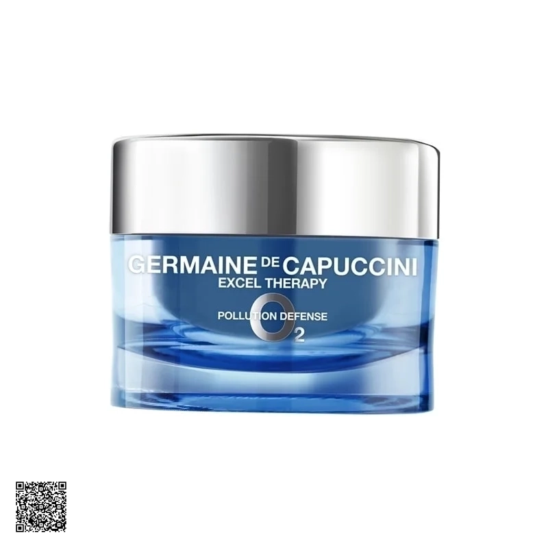 Excel Therapy O2 Pollution Defense Germaine De Capuccini - Kem Cung Cấp Oxy, Đào Thải Độc Tố
