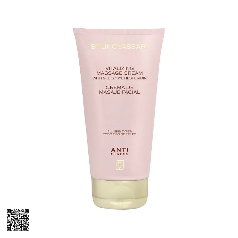 Bruno Vassari Anti Stress Vitalising Massage Cream - Kem Chống Lão Hóa Da