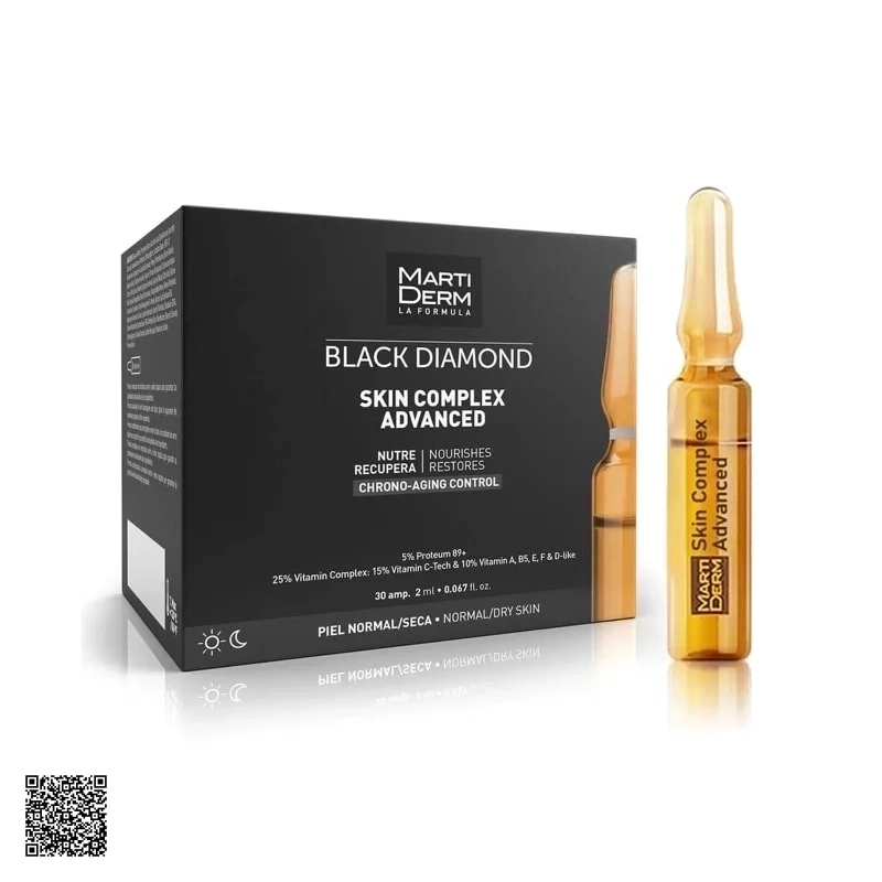 MartiDerm Black Diamond Skin Complex Advanced - Tinh Chất Chống Oxy Hoá, Trẻ Hóa Da