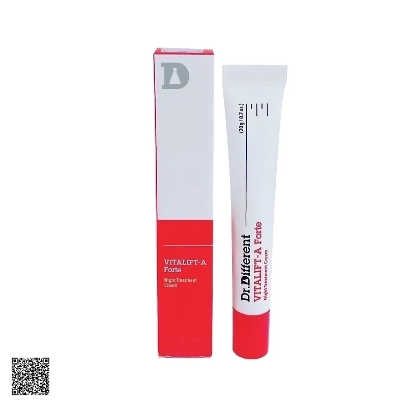 Kem Trẻ Hóa Và Tái Tạo Da Dr.Different Vita-A Cream Forte Night Cream Retinal 0.1%