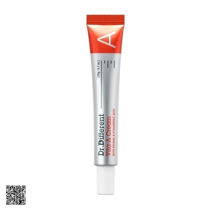 Kem Trẻ Hóa Và Tái Tạo Da Dr.Different Vita-A Cream Night Cream Retinal 0.05%