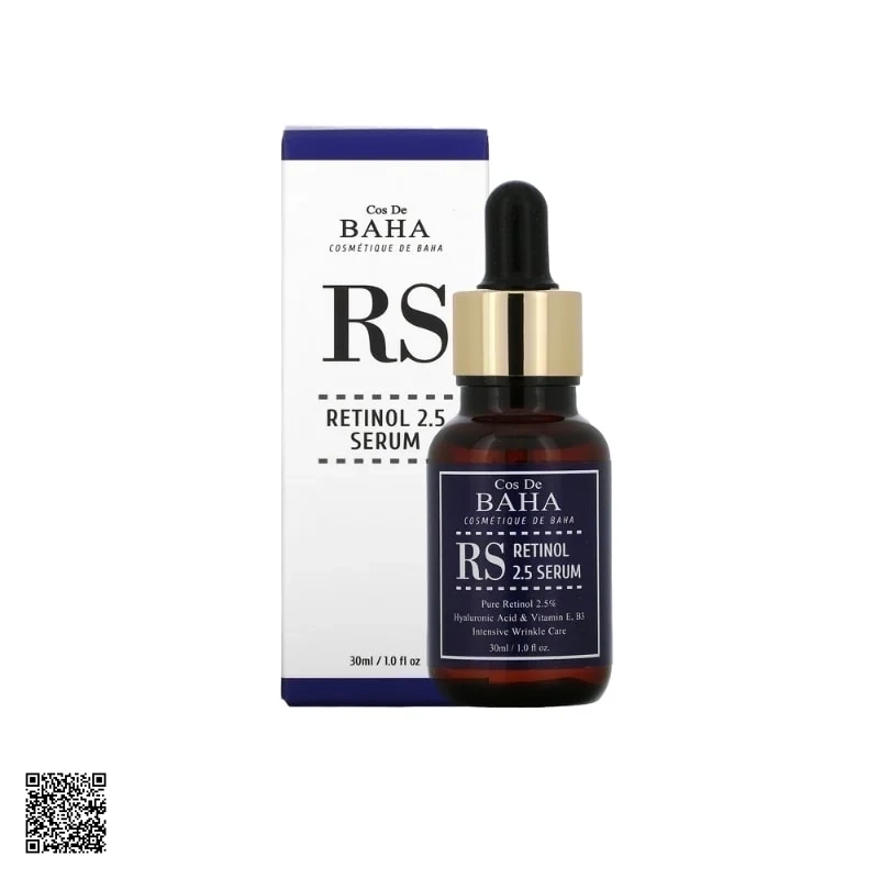 Cos De BAHA RS Retinol 2.5 Serum - Tinh Chất Chống Lão Hóa